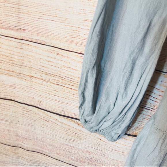 Sam & LAVI gray tiered dress Sz XS - Picture 4 of 6